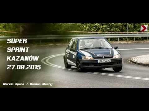 Marcin Opora / Damian Mastyj - Peugeot 106 - Super Sprint Kazanów 27-09-2015 Przemyśl