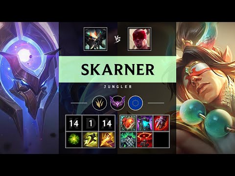 Skarner Jungle vs Lee Sin - EUW Master Patch 25.12
