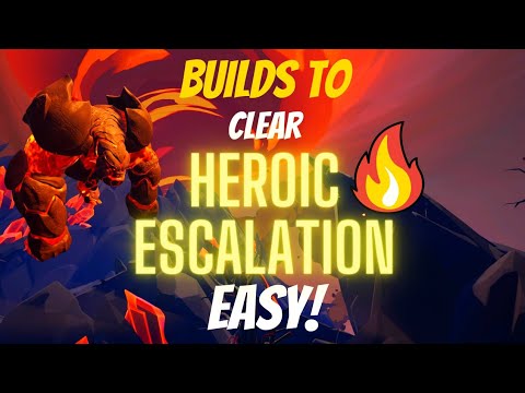 Builds To Clear Heroic Blaze Escalation Easy! Dauntless 1.7.0