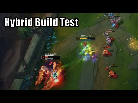 Hybrid Build Test : Teemo vs Sylas [Full Match]