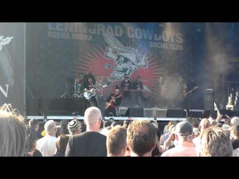 LENINGRAD COWBOYS - L.A. Woman - Sweden Rock Festival 7.6.2013 (cut)