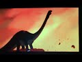 The Land Before Time 1988 Sharptooth Chase Littlefoot And Cera Earthquake Scene HD
