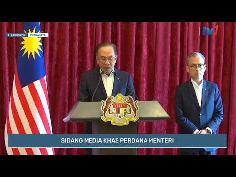 LIVE: PM Anwar Ibrahim adakan sidang media khas