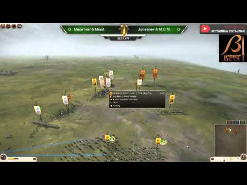 Rome II BETA Flash Tournament #74 -  G1 Final - MaceTsar + Templar*Minot vs -IDE-Jonasnee + [TWR]MCM