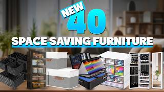 40 New Amazon Finds to DECLUTTER YOUR HOME | Smart Space Saving Furniture Ideas
