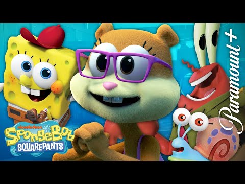 海綿寶寶角色的前世今生在Kamp Koral!? (SpongeBob Characters' Past Lives in Kamp Koral! ?)