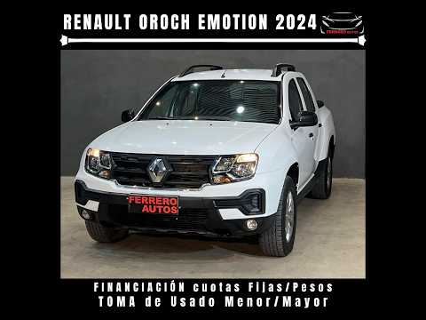 Se Vende: Renault Oroch Emotion 2024 - FERRERO Automotores Oncativo (Provincia de Córdoba)