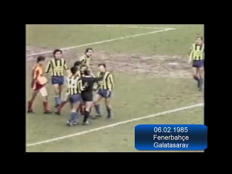 1984 1985 Fenerbahçe Galatasaray Türkiye Kupası Ç.Final Maçı