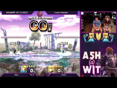 Nave (ZSS) vs Pooch (Samus, ZSS) - ASH@WIT #37 PM Loser's Bracket