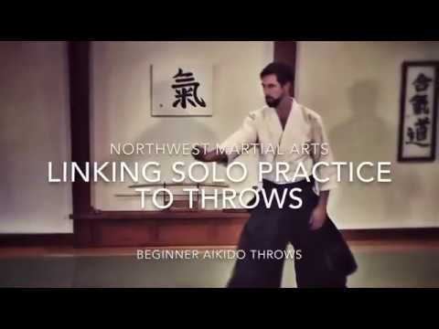 Linking Solo Aikido Practice to Throws