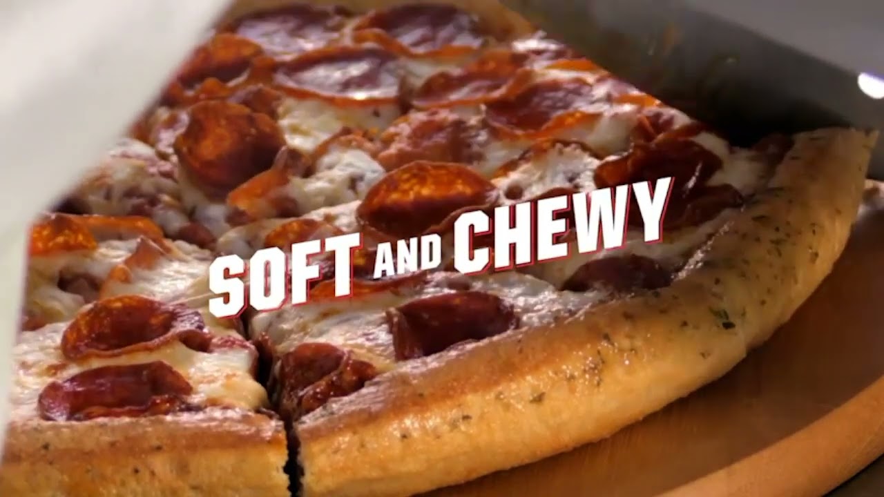 Pizza Hut Original Pan Pizza with your friends!