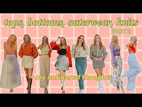 Everything I Made in 2025 (90+ PIECES OF CLOTHING 😅) | Part 2