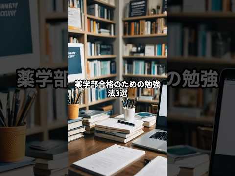 薬学科 【薬学部志望必見】合格必須の勉強法知ってる？