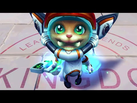 Astronaut Gnar Detailed Skin Spotlight - League of Legends
