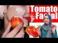 Eid Tomato Facial 100 Results Easy Step For Skin Brightening