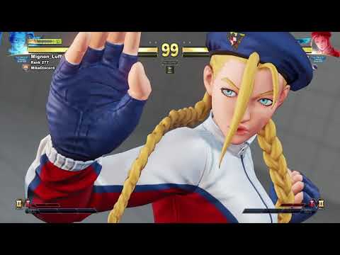 SFVCE: Luffy (R.Mika) vs Phenom (Cammy) ranked Match Set