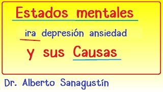 Estados mentales (depresión, ansiedad, ira) y sus Causas