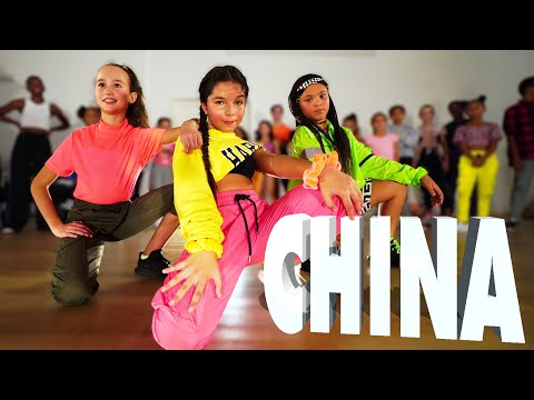 CHINA - Anuel AA, Daddy Yankee, Karol G, Ozuna & J Balvin | Kids Street Dance |Sabrina Lonis Choreo