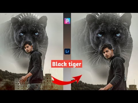 Himmat Singh new photo editing | I'm himmat Singh black big Tigre Photo editing in PicsArt | Editing