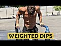 STRENGTH TRAINING | TESTING MY 6 REP MAX WEIGHTED DIP | NEW STRENGTH TRAINING PHASE