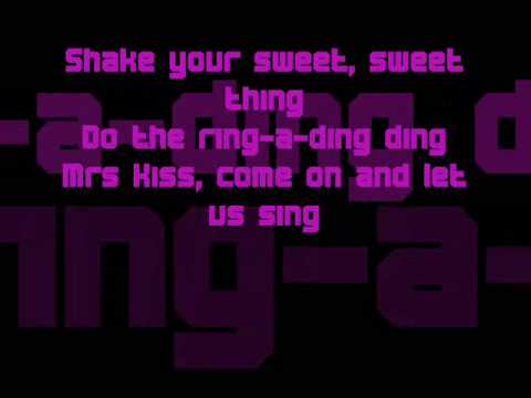 Alex Swings Oscar Sings - Miss Kiss Kiss Bang (#LYRICS)