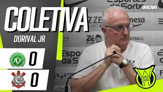 COLETIVA DORIVAL JR | AO VIVO | Chapecoense x Corinthians - Brasileirão 2026