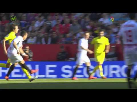 Konoplyanka marca el golazo de la jornada 29 en el Sevilla FC - Villarreal CF