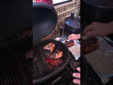 jerkin’ some chicken as authentic as a Mississippi boy can… #shorts