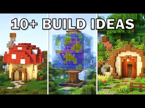 10+ Build Projects for Survival Minecraft!