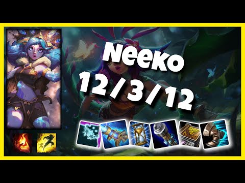 NA Challenger Neeko MID (12/3/12) vs LUCIAN Gameplay Replay - Patch 10.20
