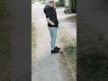 1women Walking In Really Tight Jeans Sneakers Outdoors In Sun Pt 15