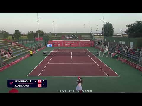 Clervie Ngounoue [1] (USA) vs Anastasia Kulikova (FIN) // 6-3 7-6 // W50+H Palma del Río // QF