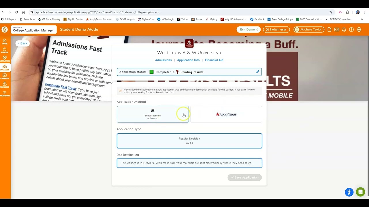 Video preview image of How to Add a College to SchooLinks; click to visit the ParentSquare post with the video