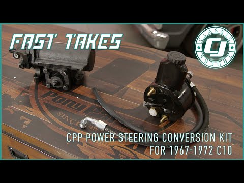 Fast Take Tuesday: CPP Power Steering Kit W/ 500 Series Power Steering Box For 1967-72 Chevy C10