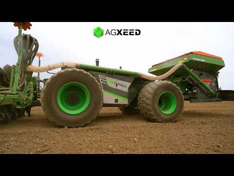 AgXeed AgBot 2.055W4 featuring AMAZONE FTender 1600 & AMAZONE Precea 3000