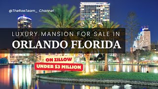 Luxury Mansion for Sale in #orlando #florida I #floridahomesforsale #floridarealestate #zillow