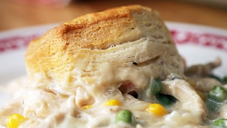 Chicken & Biscuits Bake