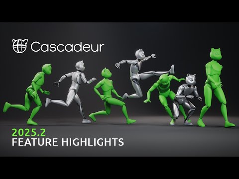 Improved Inbetweening | Cascadeur 2025.2 Feature Highlights