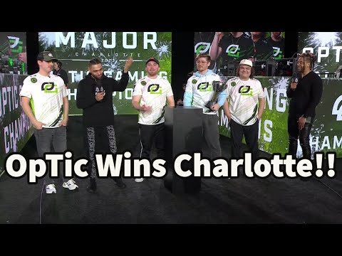 OpTic Gaming Winners Interview After Insane Grand Finals Against FaZe