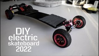 #133 DIY electric skateboard 2022 - It's my 2 in 1 beast this year / TRAMPA Board/ FLIPSKY Parts