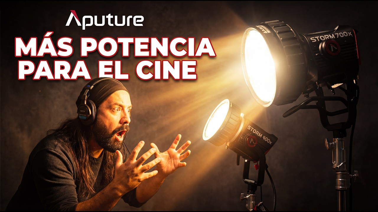 Aputure STORM 700x — la nueva referencia en luz blanca para cine