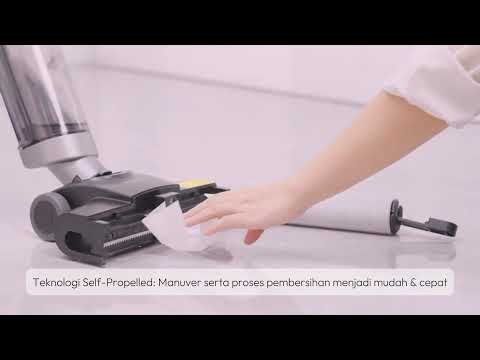 Gambar Klaz Vacuum Cleaner Wet & Dry Cordless Self Drive - Abu-Abu