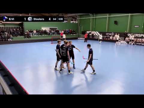 P19 1. PVE: EräViikingit - Steelers 24.3.2023 maalikooste