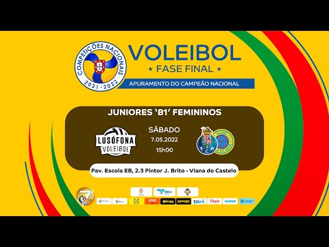 Lusófona VC x AJM/ FC Porto - Fase Final Juniores 'B1' Femininos