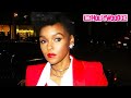 Janelle Monae Looks Amazing In A Red Pants Suit At The Billboard 100 Party In Beverly Hills CA
