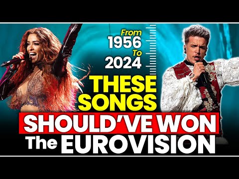 These Songs Should Have Won The Eurovision - Our Winners from 1956 to 2024