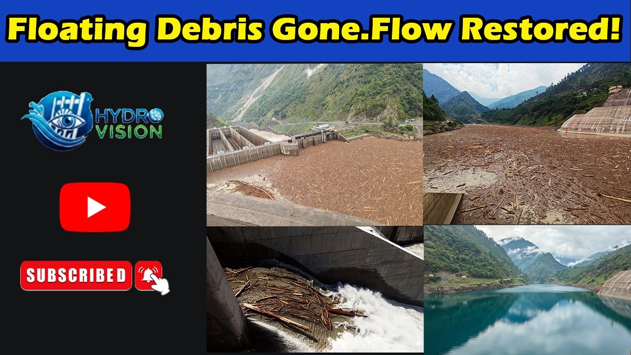 Flood Debris vs Dam Safety — The Gate That Prevents Disaster