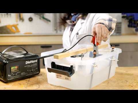 How to Remove Rust with Electrolysis