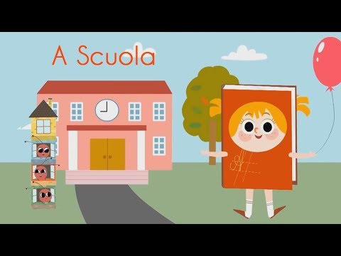 A scuola con Le Bambine e Il Castoro Costruttore - Impariamo insieme | Cartoni per Bambini