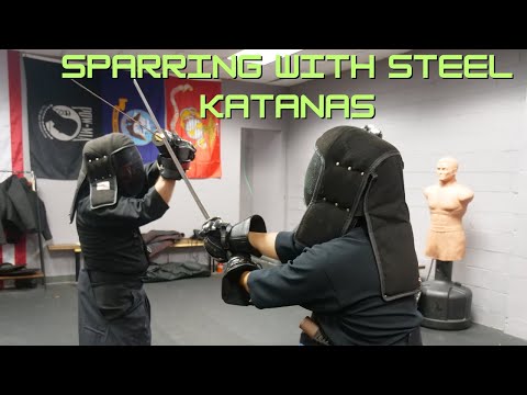 Sparring with Steel Katanas - Extra Footage